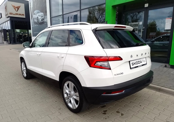 Skoda Karoq cena 109900 przebieg: 96028, rok produkcji 2019 z Wąsosz małe 497